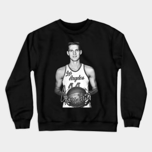 Jerry West Mr Clutch Basketball Legend Signature Vintage Retro 80s 90s Bootleg Rap Style Crewneck Sweatshirt